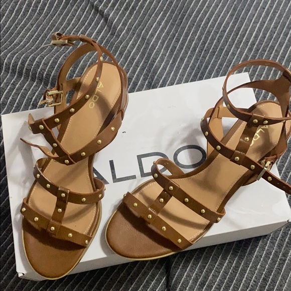 New aldo sandals size 8 1/2 - Picture 2 of 4
